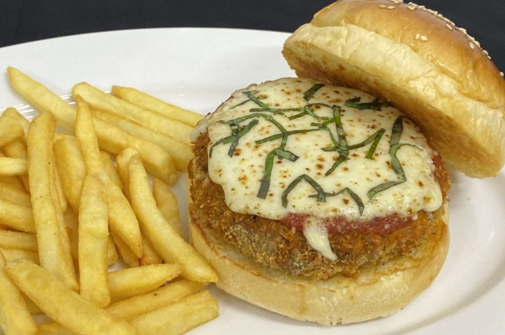 Parmesan Veggy Burger