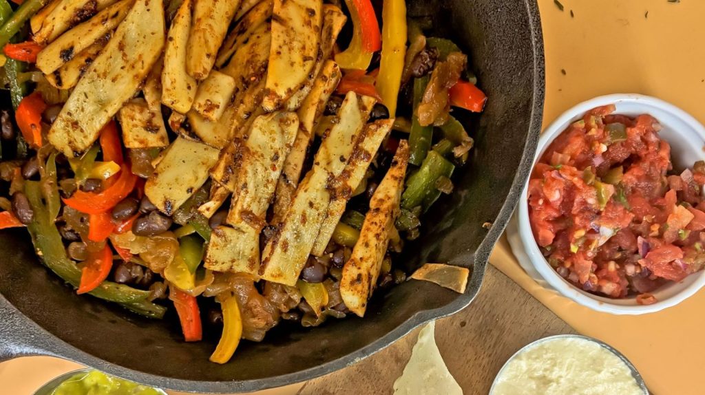VEGGIE FAJITA’S