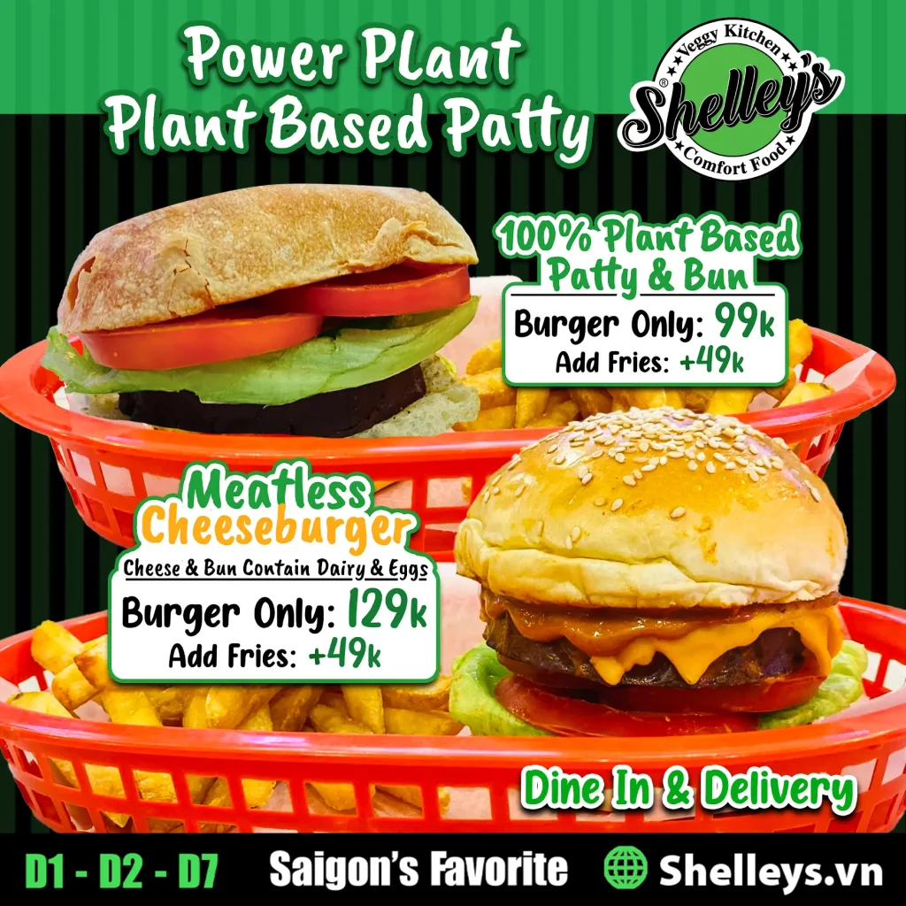 POWER PLANT VEGGY BURGER