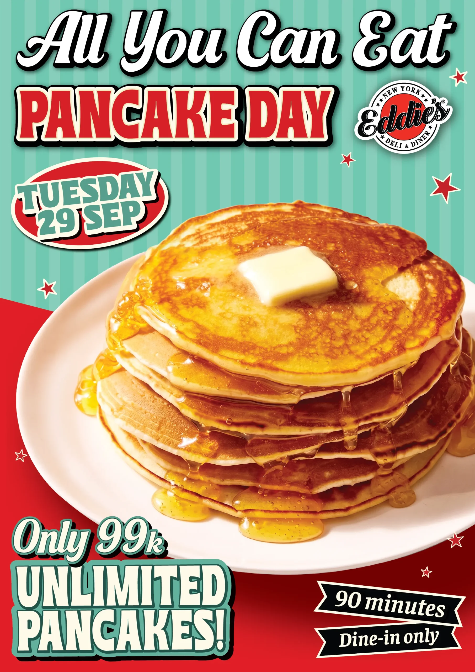 AYCE PANCAKE DAY