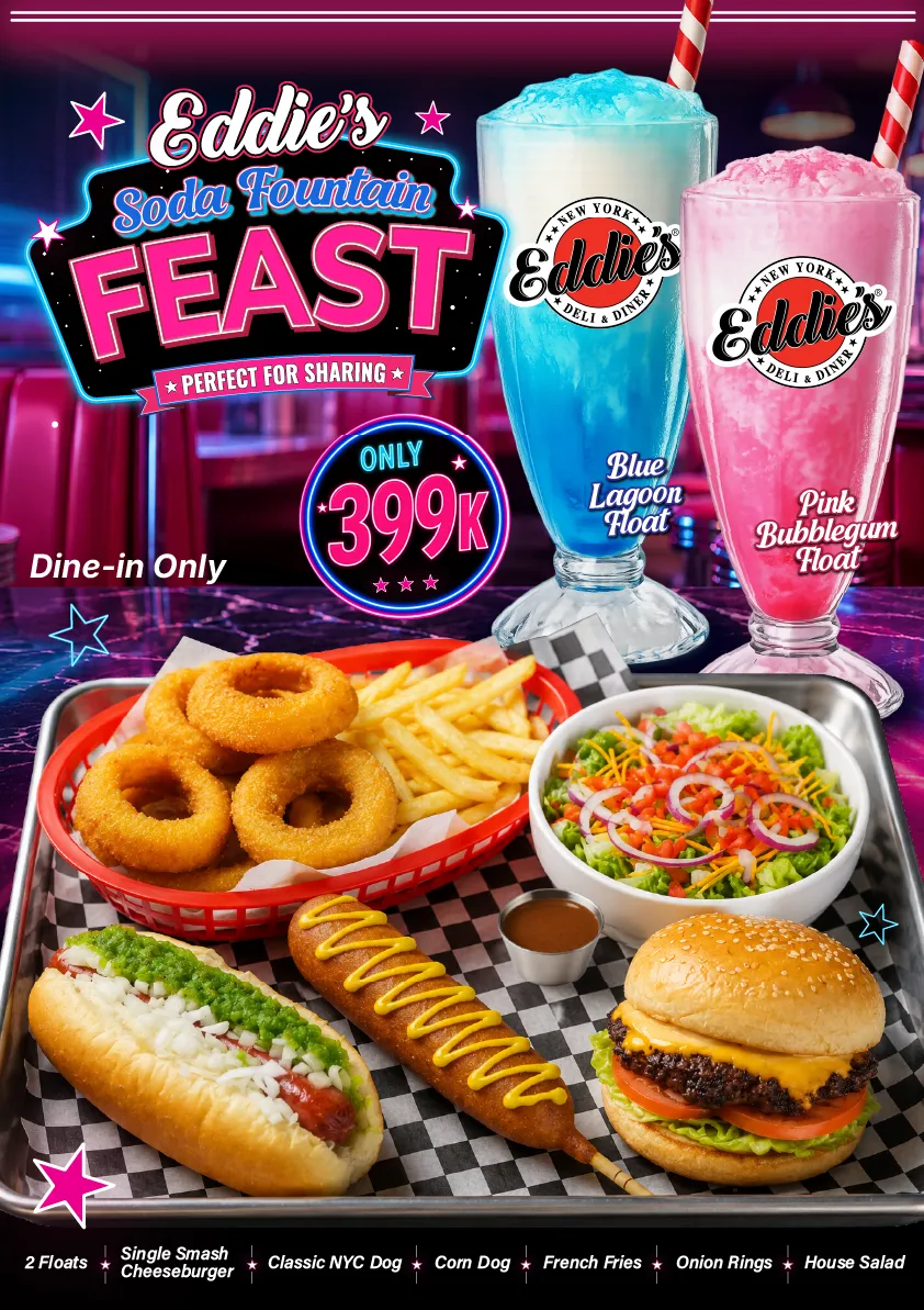 SODA FOUNTAIN FEAST