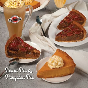 Pecan Pie & Pumpkin Pie