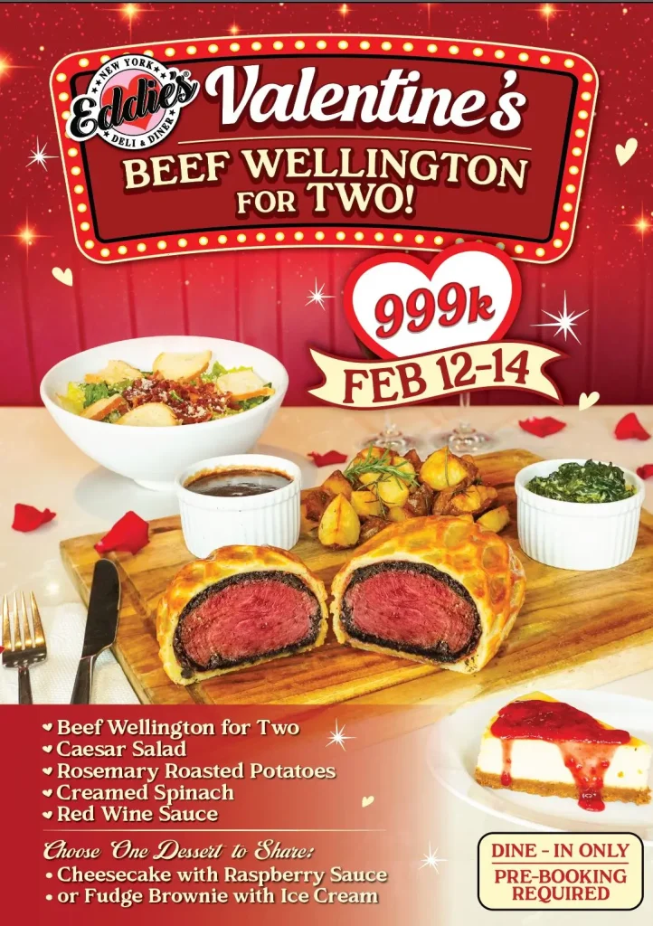 Valentine's Beef Wellington for 2