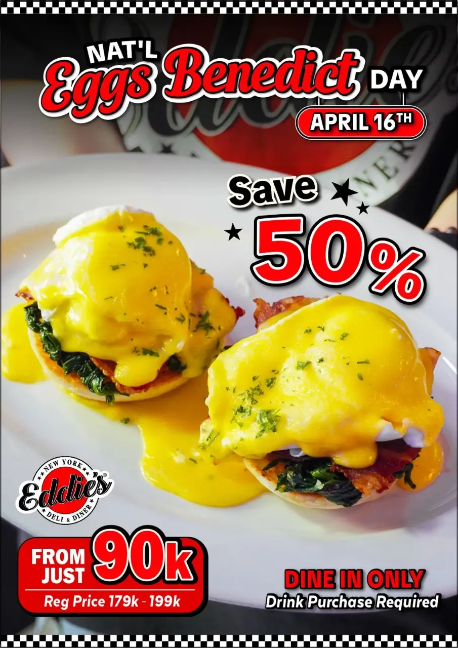 NATIONAL EGG BENEDICT DAY