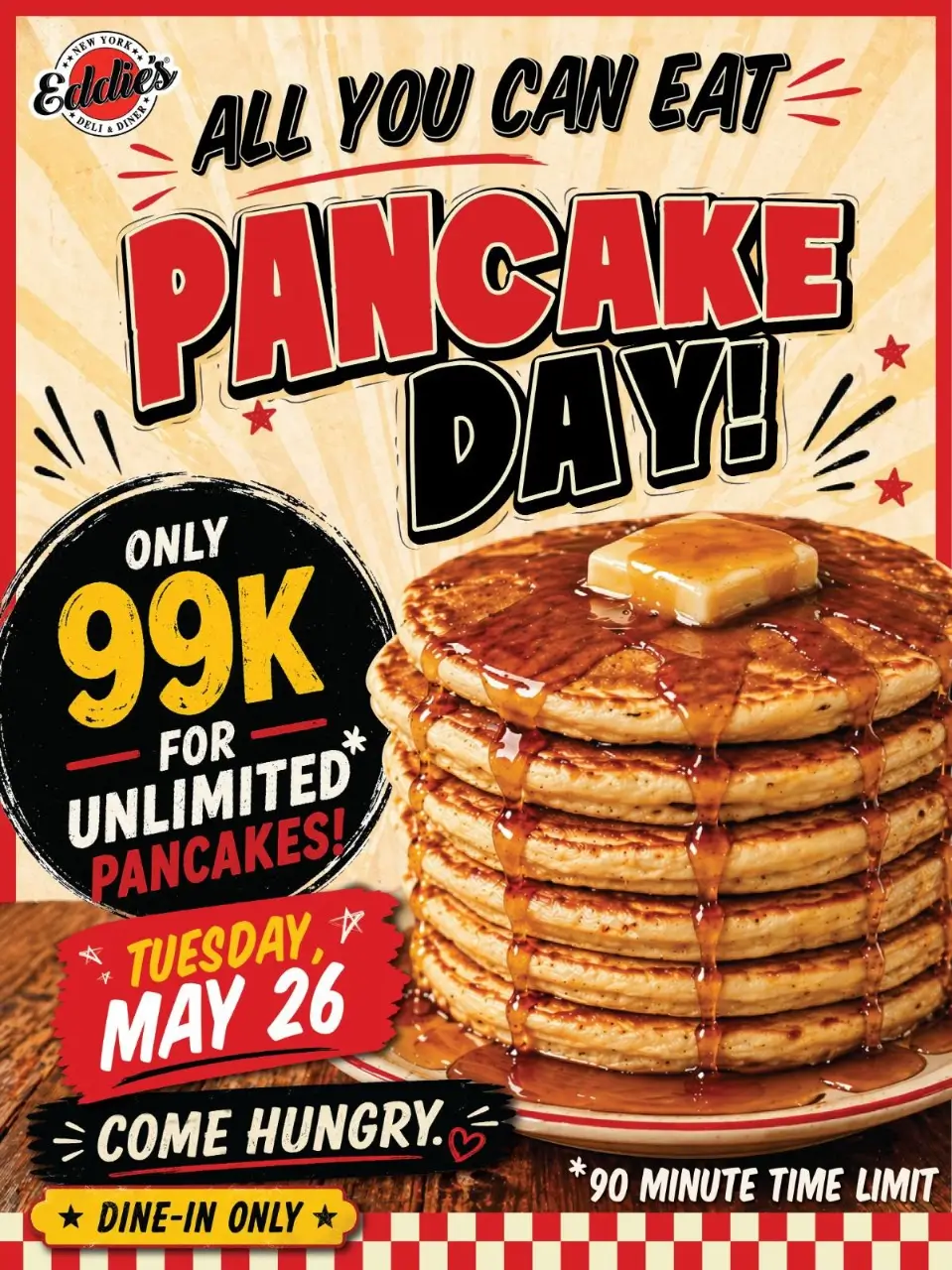 AYCE Pancake Day