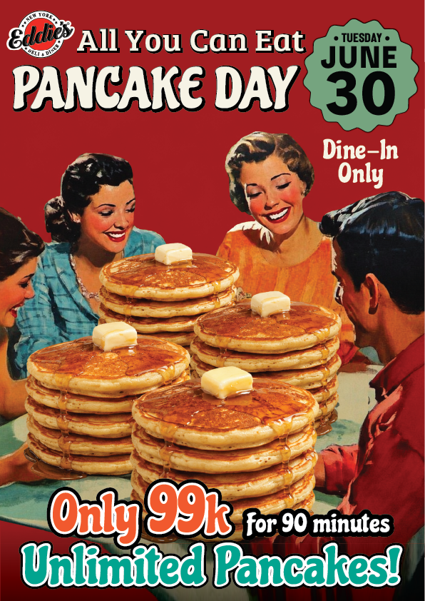 ALL YOU CAN EAT PANCAKE DAY