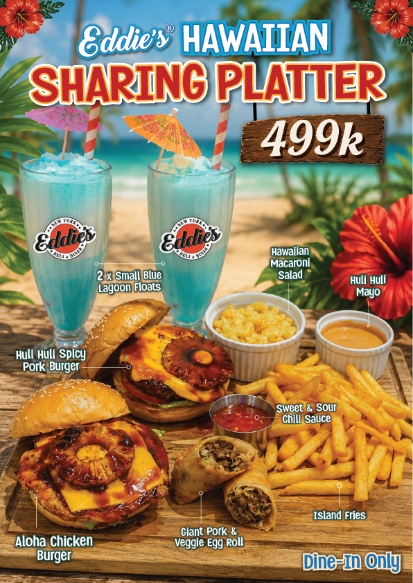 EDDIE'S HAWAIIAN SHARING PLATTER