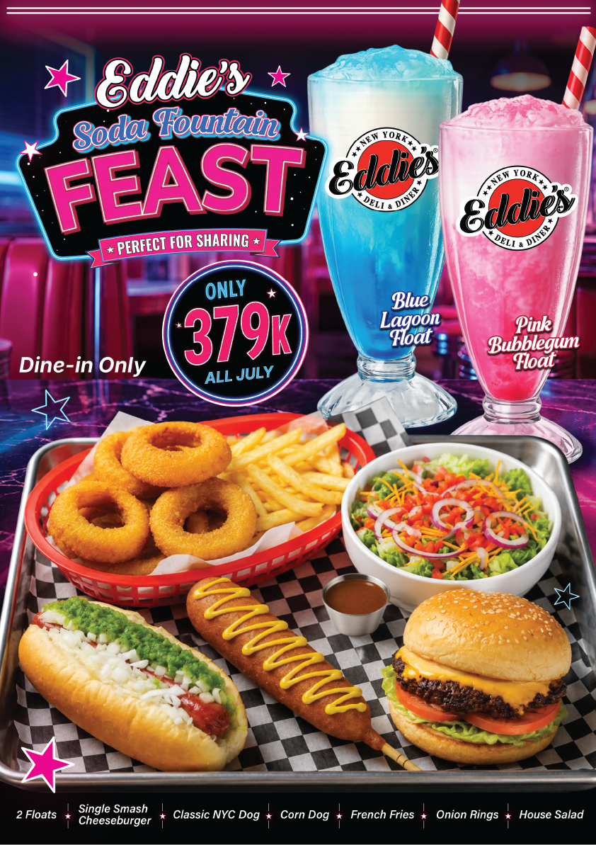 SODA FOUNTAIN FEAST