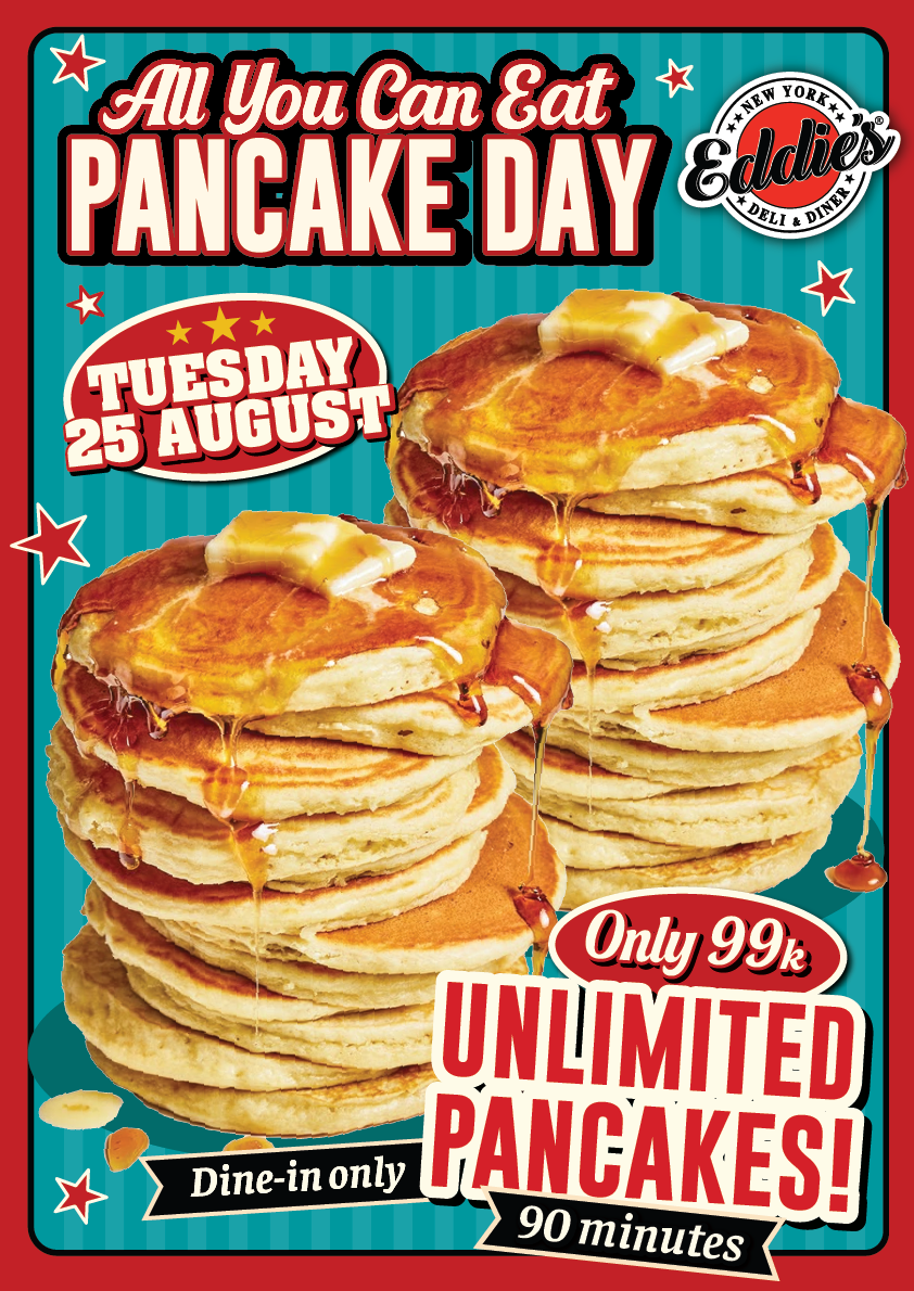 ALL YOU CAN EAT PANCAKE DAY